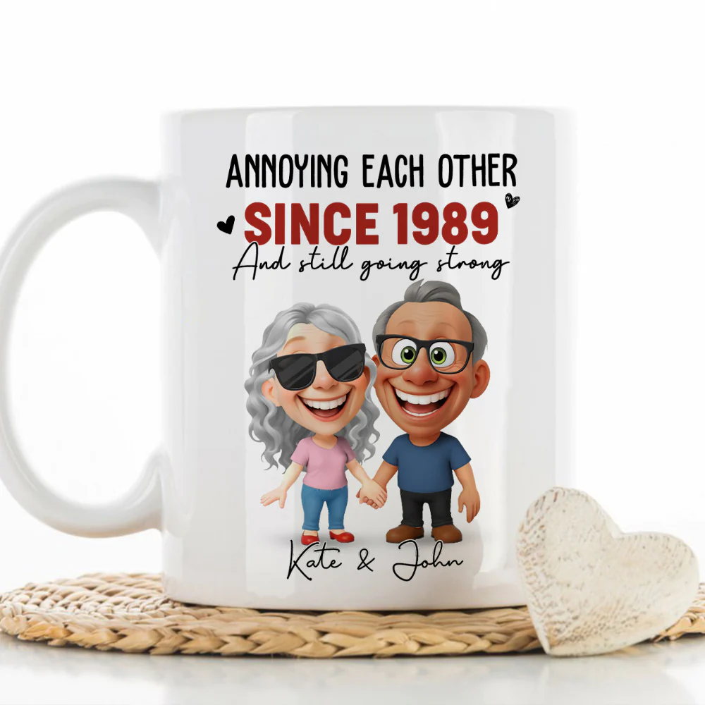 Still Laughing Still Loving Always - Personalized Custom Coffee Mug - Image 5