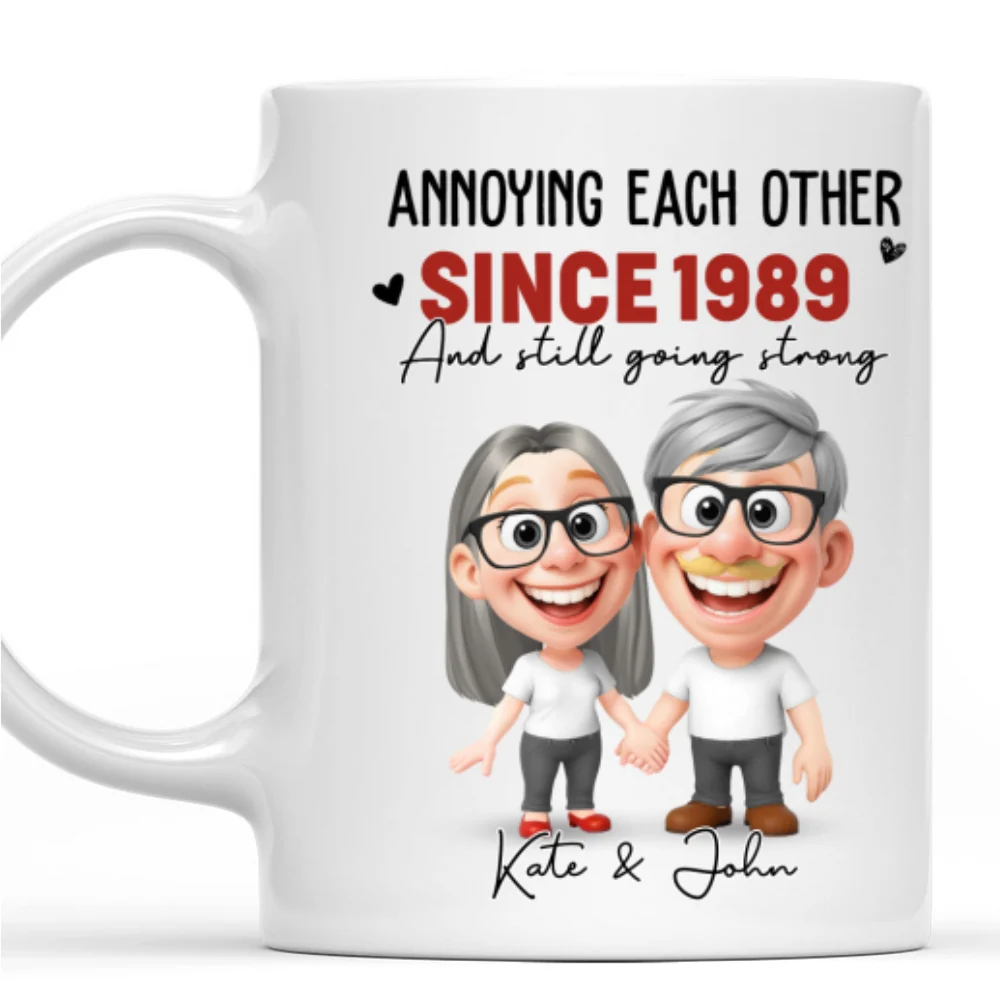 Still Laughing Still Loving Always - Personalized Custom Coffee Mug - Image 7