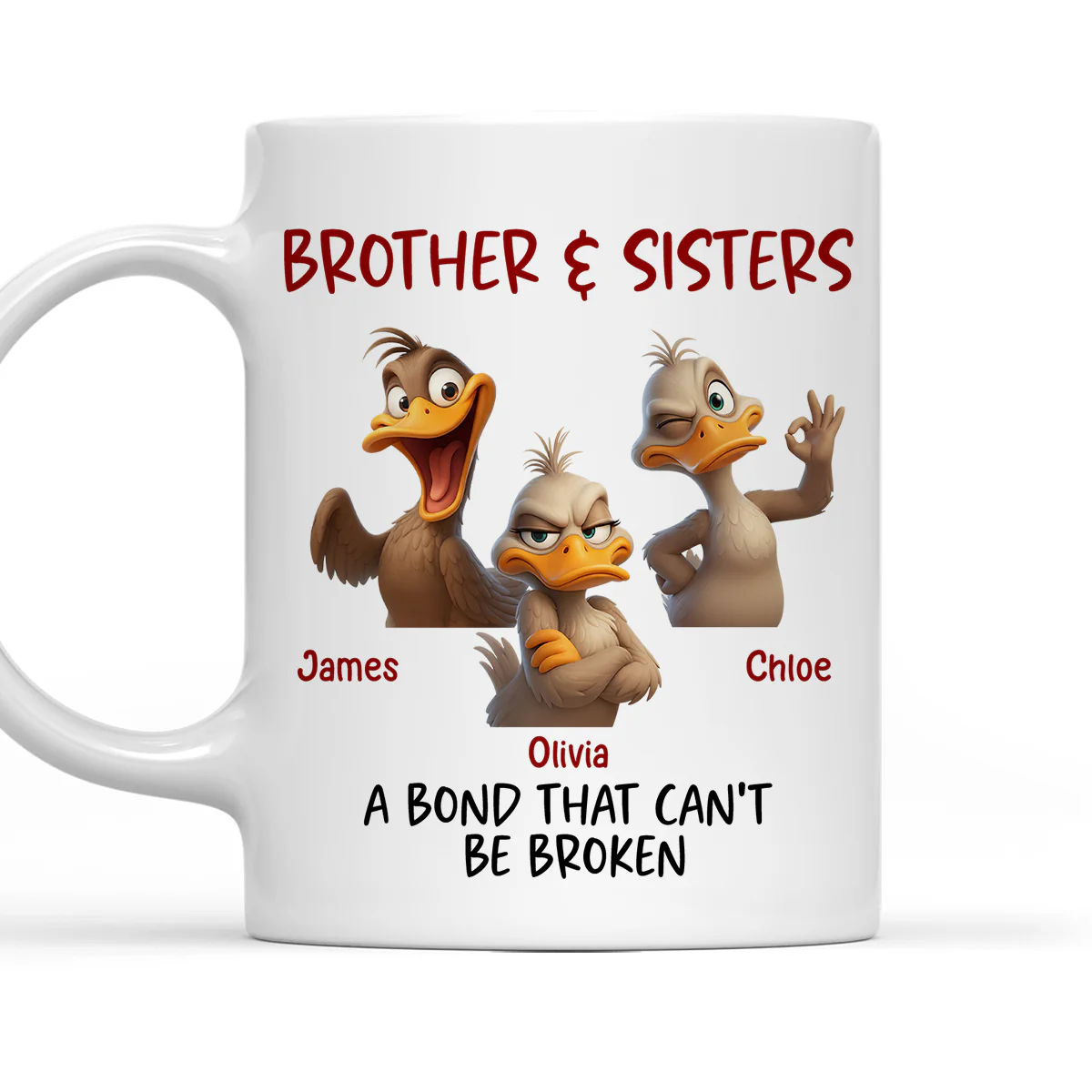 Stronger Together - Personalized Custom Coffee Mug