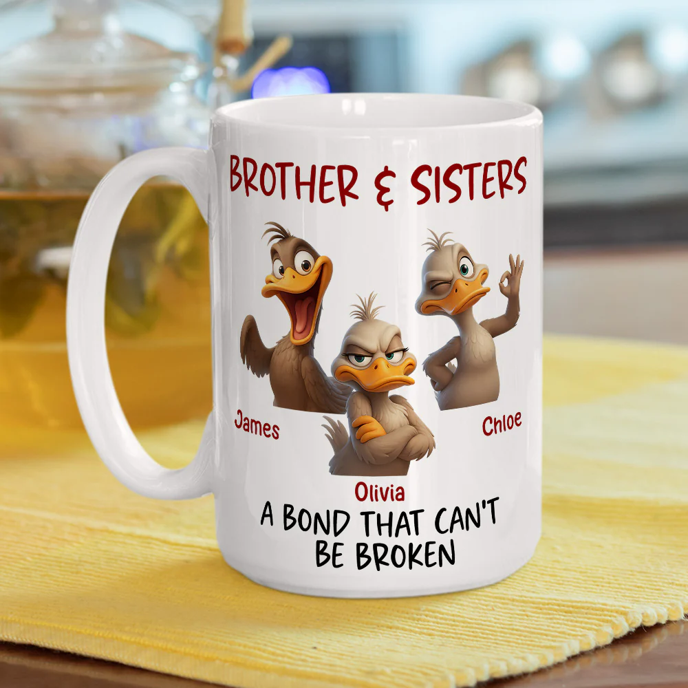 Stronger Together - Personalized Custom Coffee Mug - Image 5