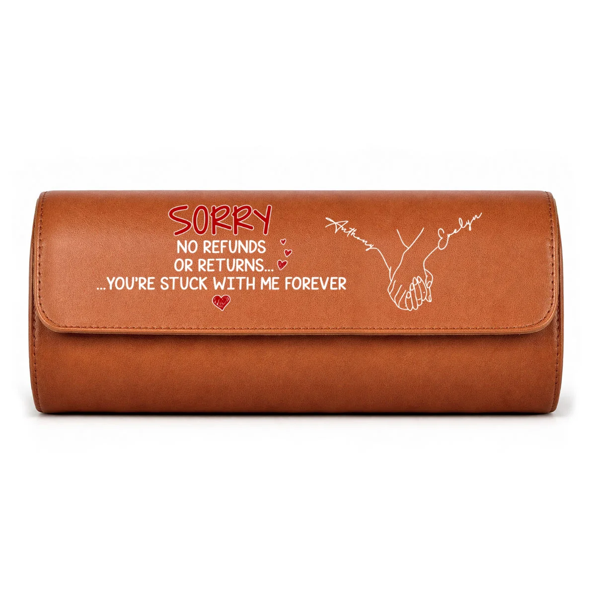 Stuck With Me - Personalized Custom Leather Watch Case - Image 12