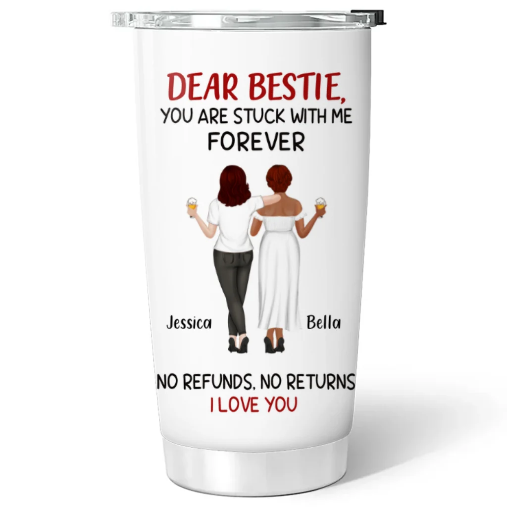 Stuck With Me - Personalized Custom Tumbler - Image 6