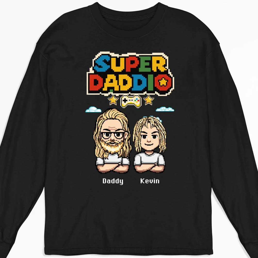 Super Dad - Personalized Custom Shirt - Image 10