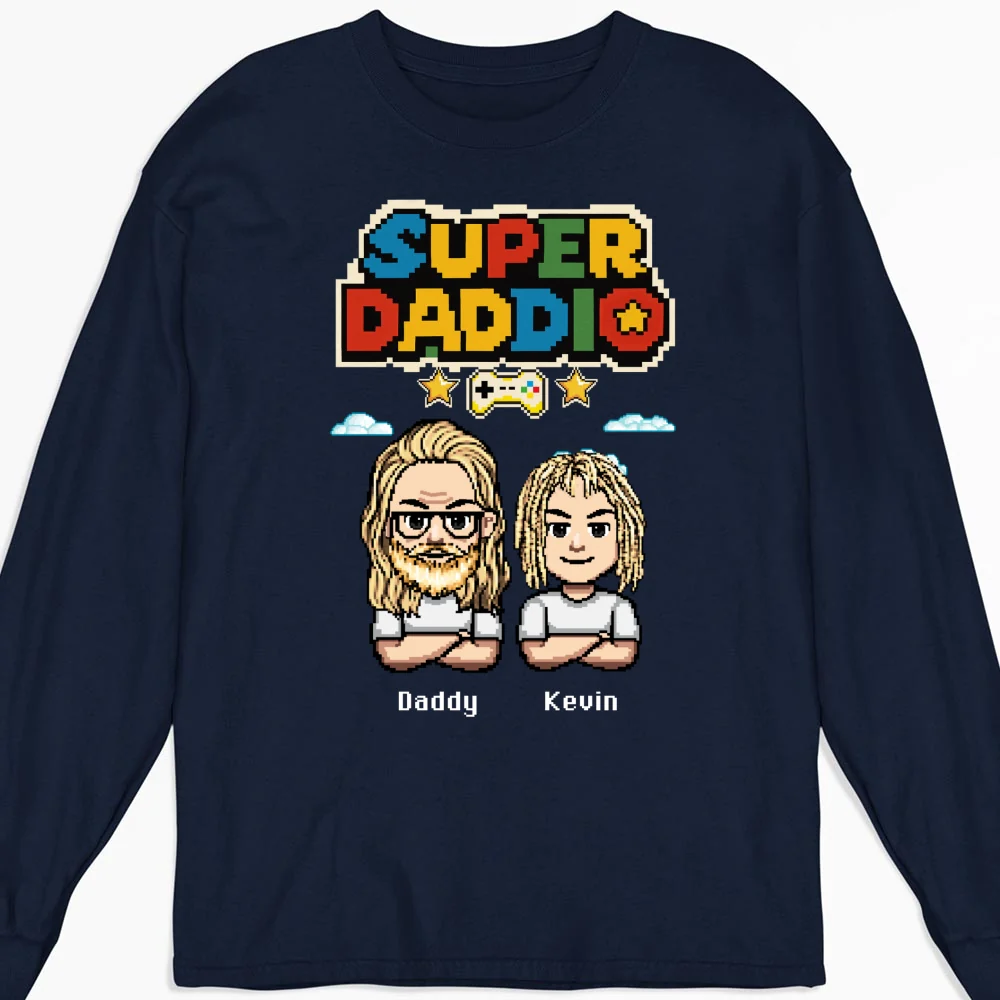 Super Dad - Personalized Custom Shirt - Image 12