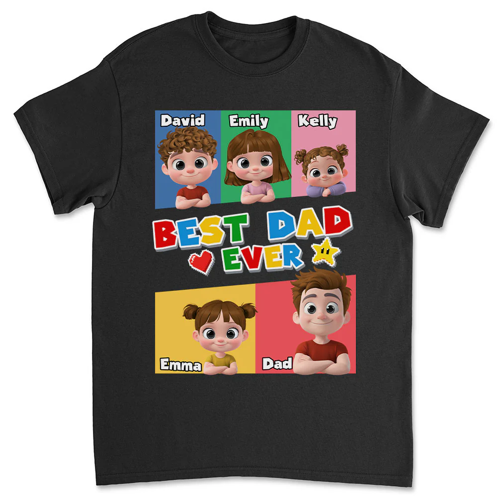 Super Daddy - Personalized Custom Shirt