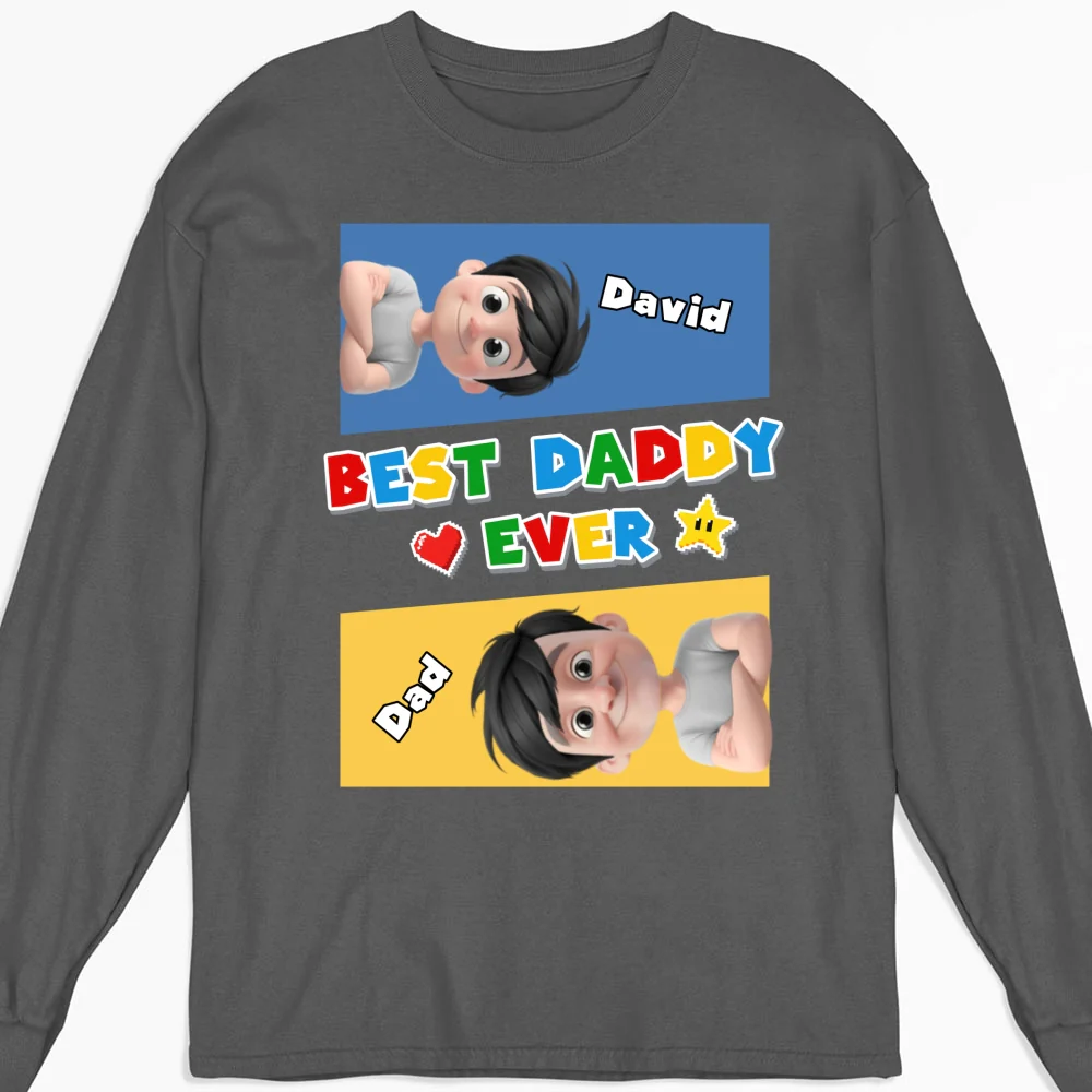 Super Daddy - Personalized Custom Shirt - Image 11