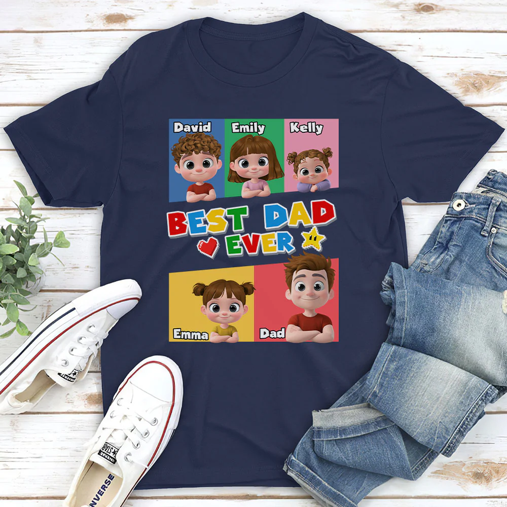 Super Daddy - Personalized Custom Shirt - Image 2