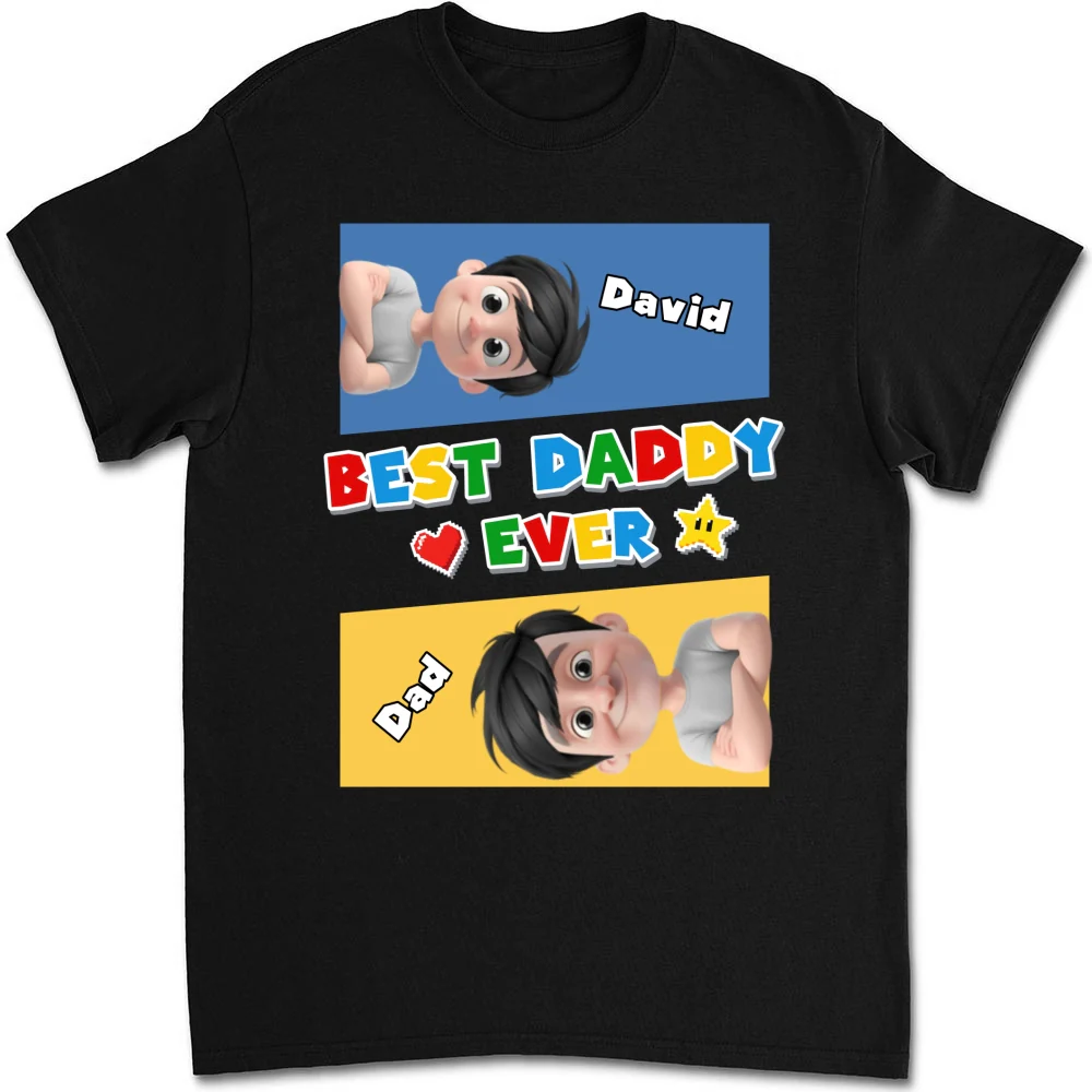 Super Daddy - Personalized Custom Shirt - Image 6