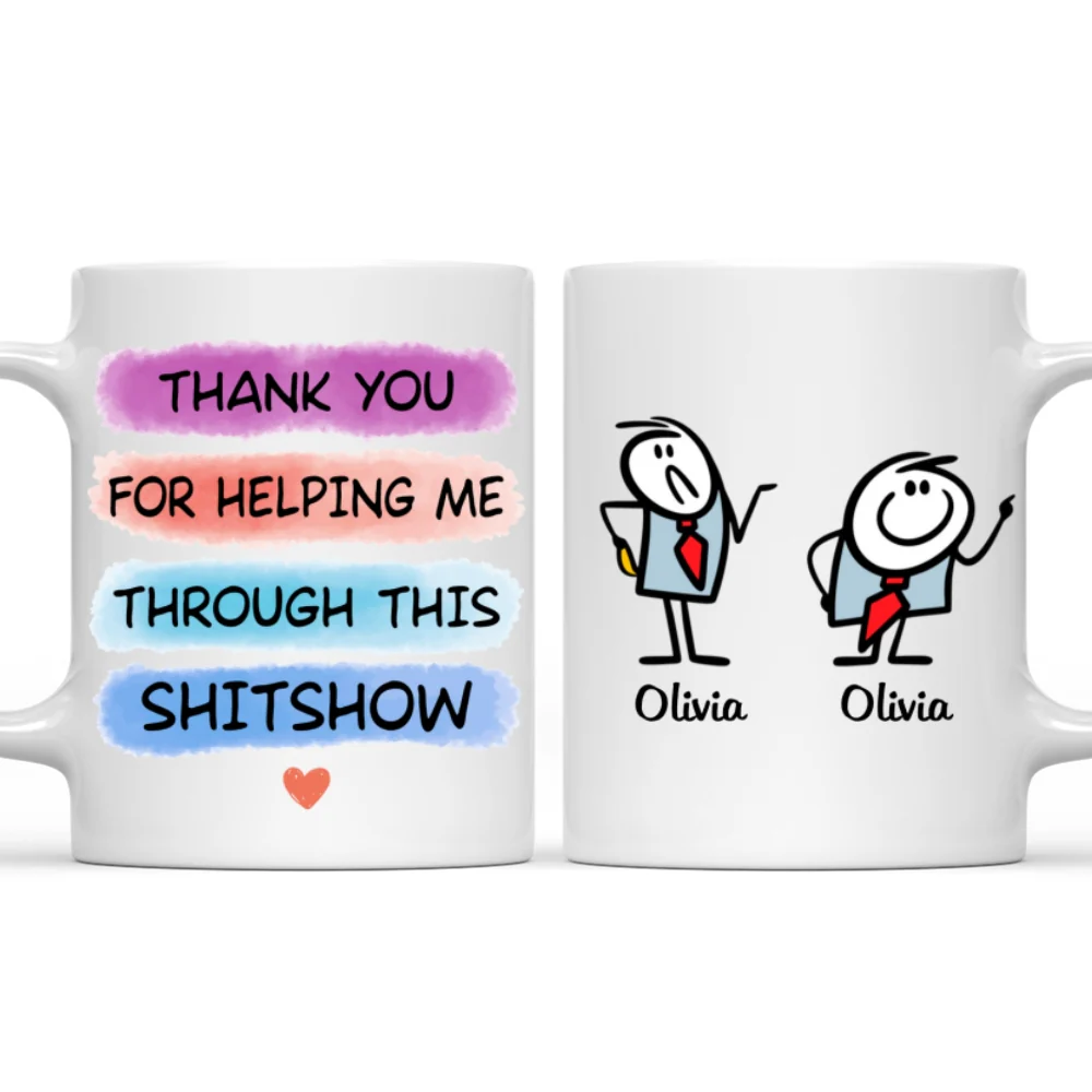 Support Through The Storm - Personalized Custom Coffee Mug - Image 7