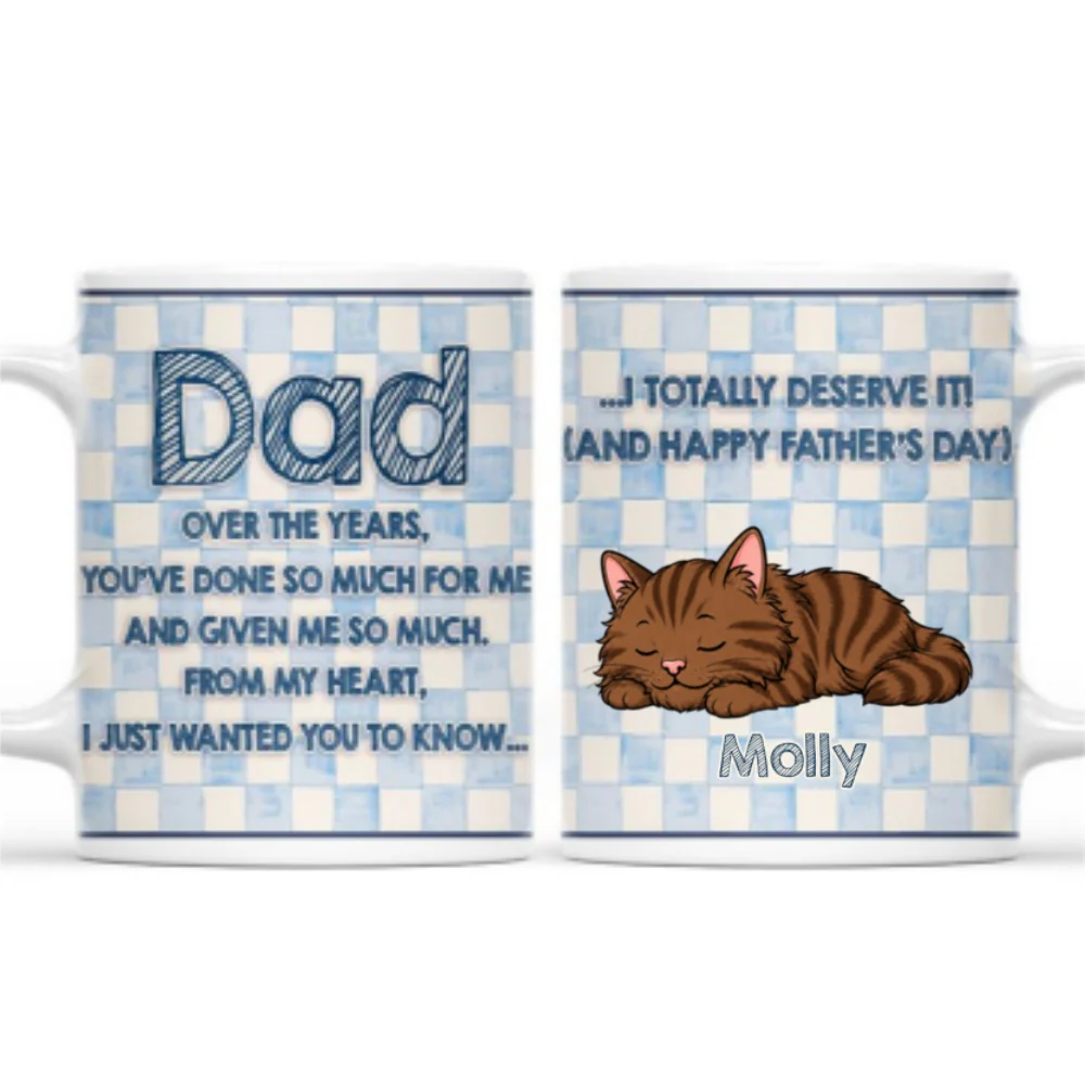 Surprise Dad You Got Us - Personalized Custom Coffee Mug - Image 8