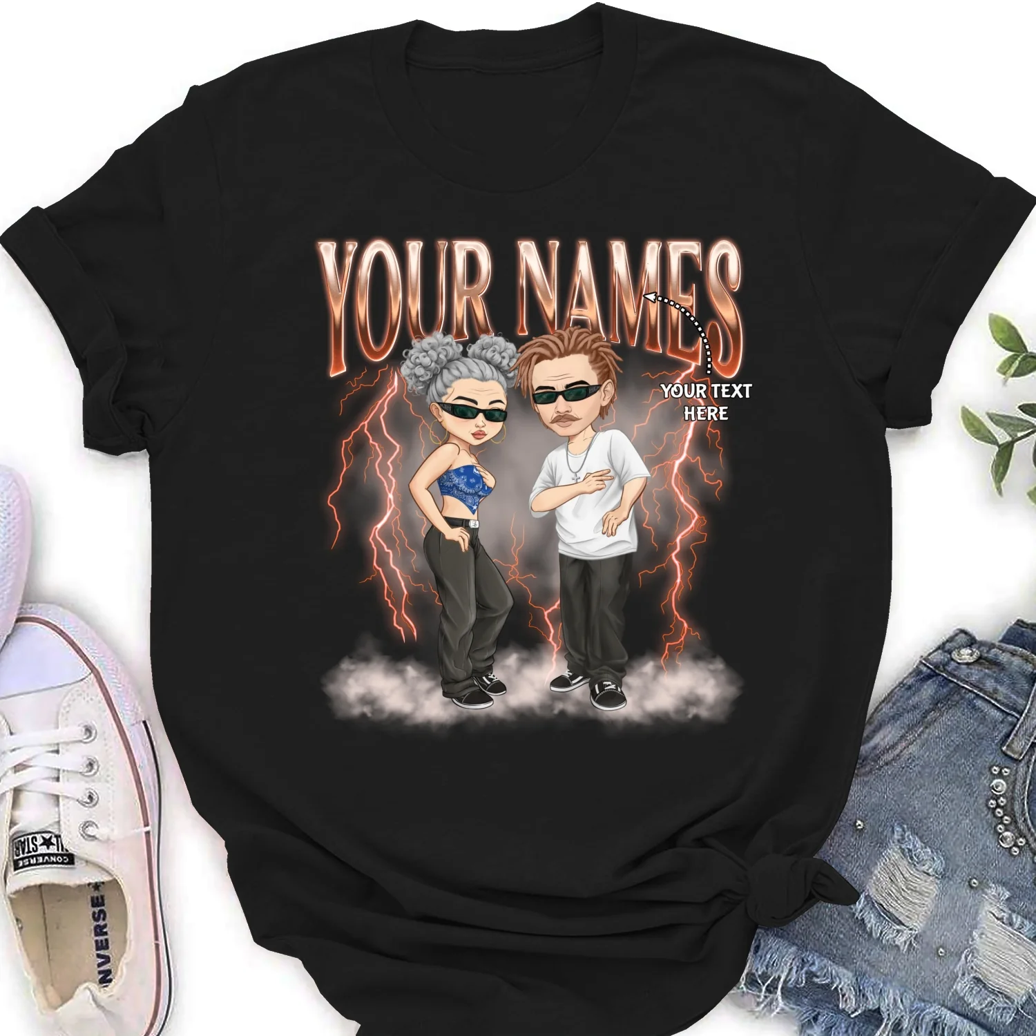 Swag Couple - Personalized Custom Shirt - Image 17