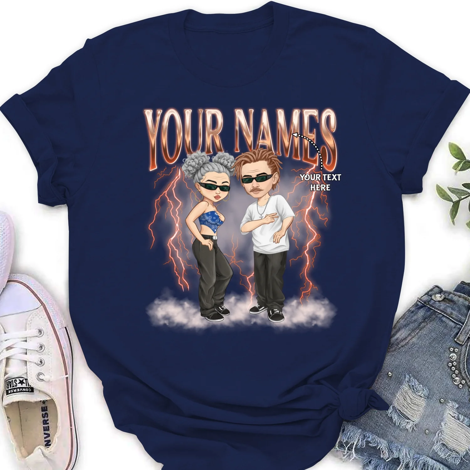 Swag Couple - Personalized Custom Shirt - Image 19