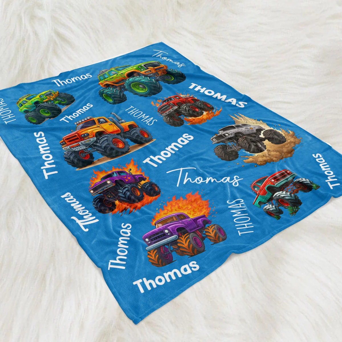 Sweet Dreams - Personalized Custom Fleece Blanket - Image 2