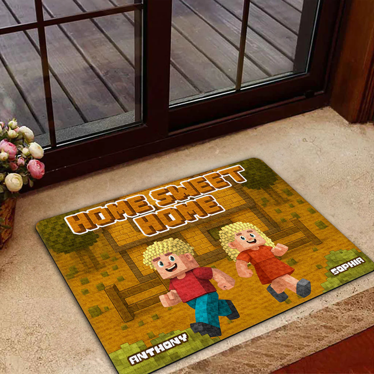 Sweet Home - Personalized Custom Doormat - Image 4