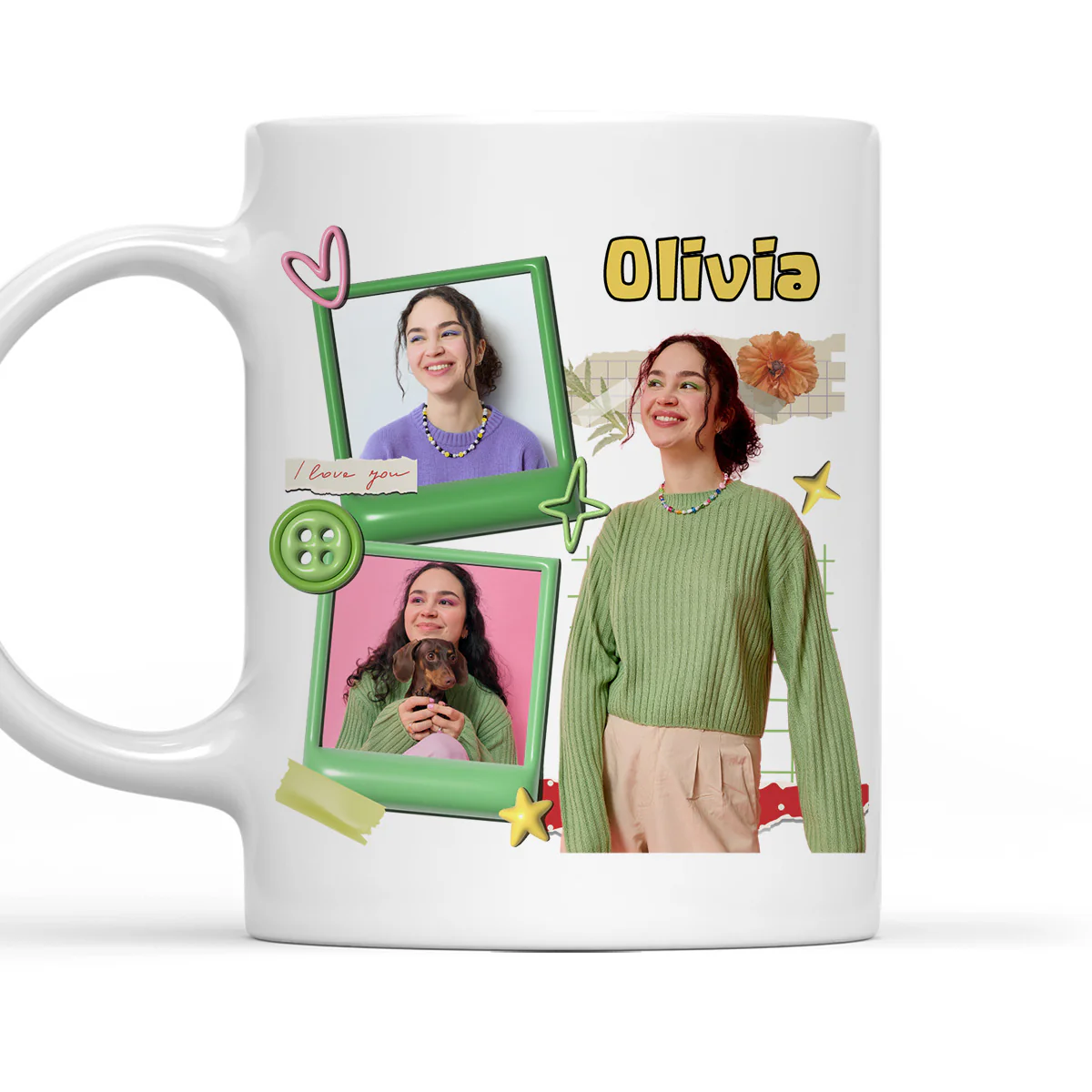 Sweet Memories - Personalized Custom 3D Effect Mug