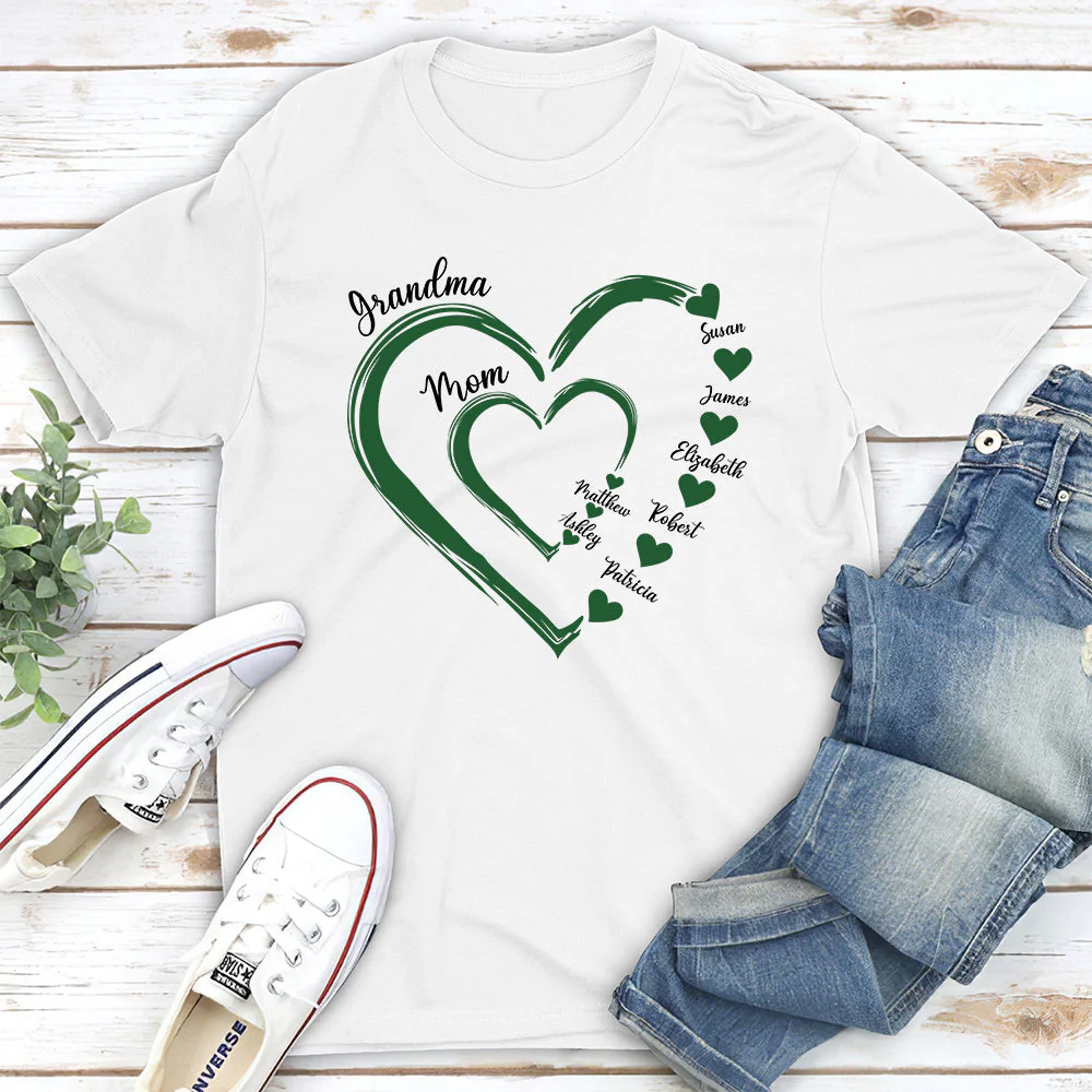 Sweethearts Of Mom - Personalized Custom Unisex T-shirt - Image 3
