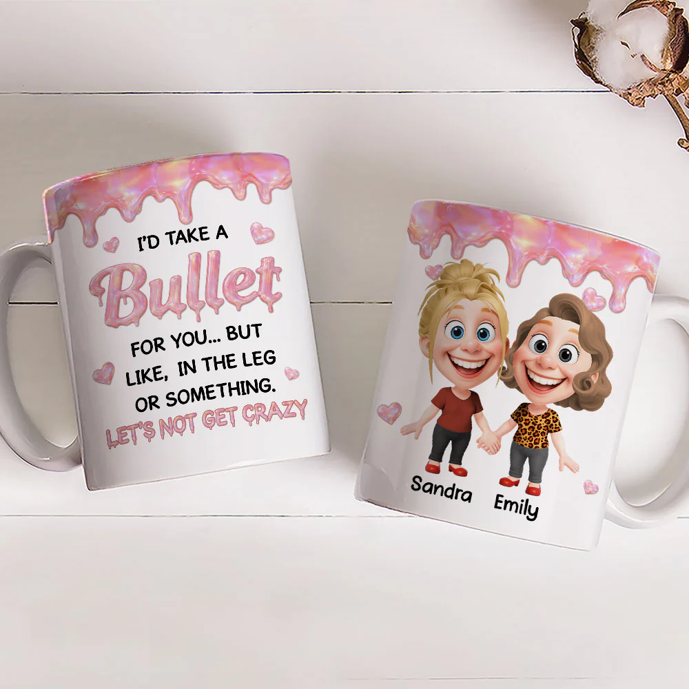 Take A Fall Just For You - Personalized Custom 3D Inflated Effect Mug - Image 5
