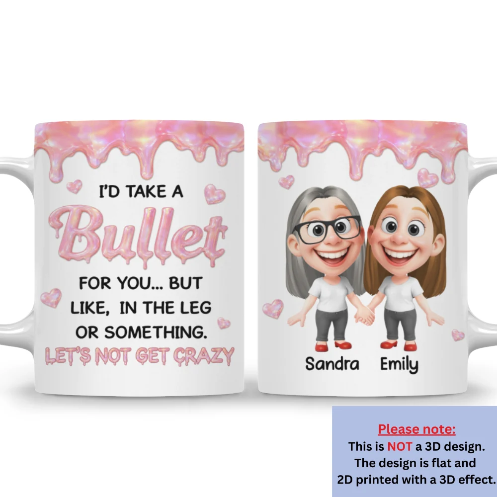 Take A Fall Just For You - Personalized Custom 3D Inflated Effect Mug - Image 7