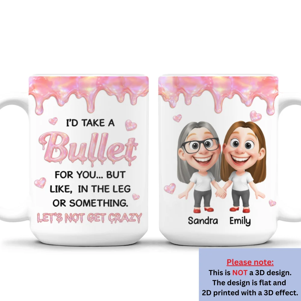 Take A Fall Just For You - Personalized Custom 3D Inflated Effect Mug - Image 8