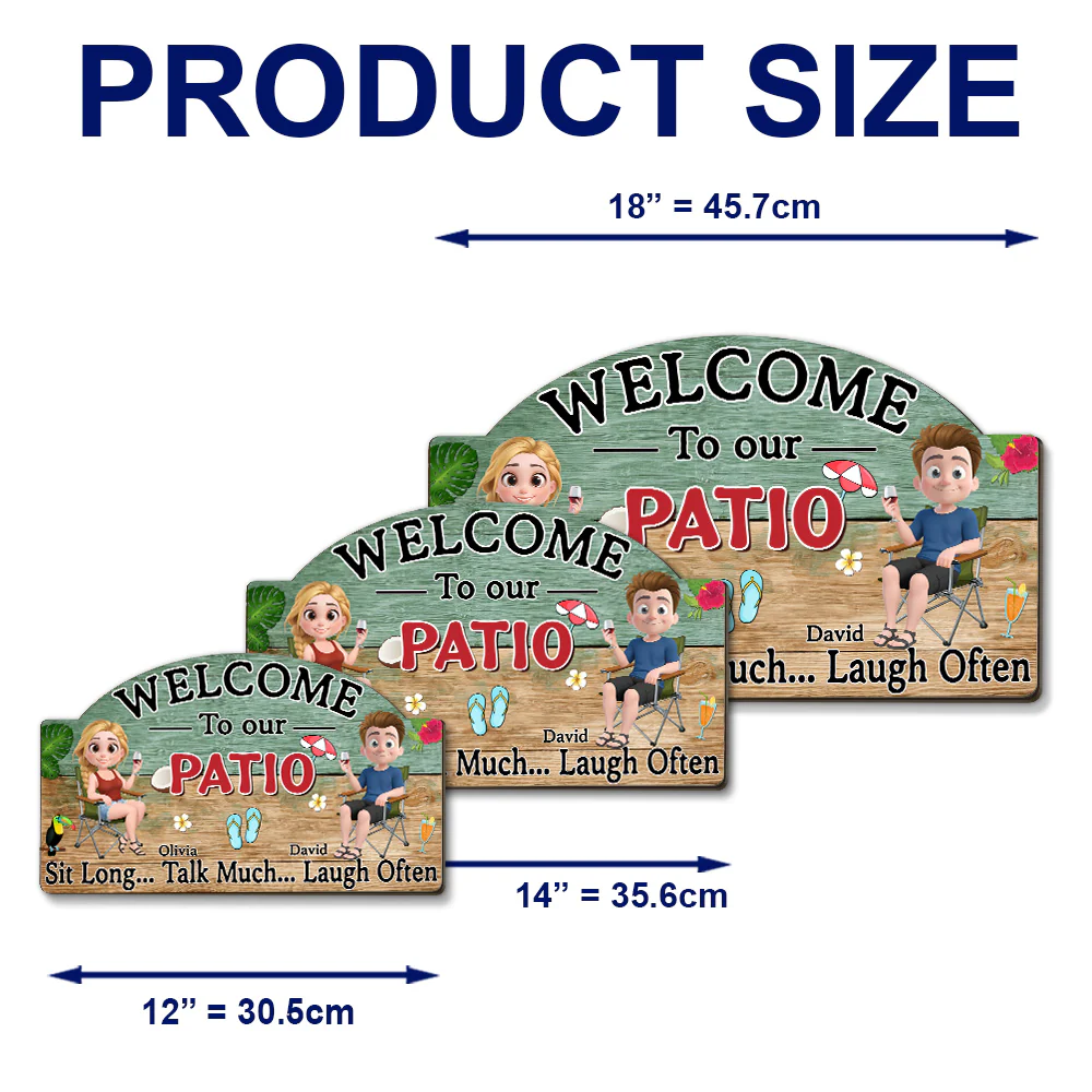 Talk Much Laugh Often - Personalized Custom Wood Sign - Image 6