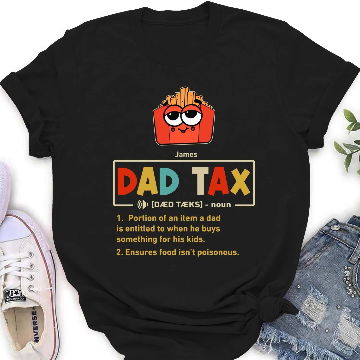 Taste Test Approved By Dad - Personalized Custom Shirt - Image 21