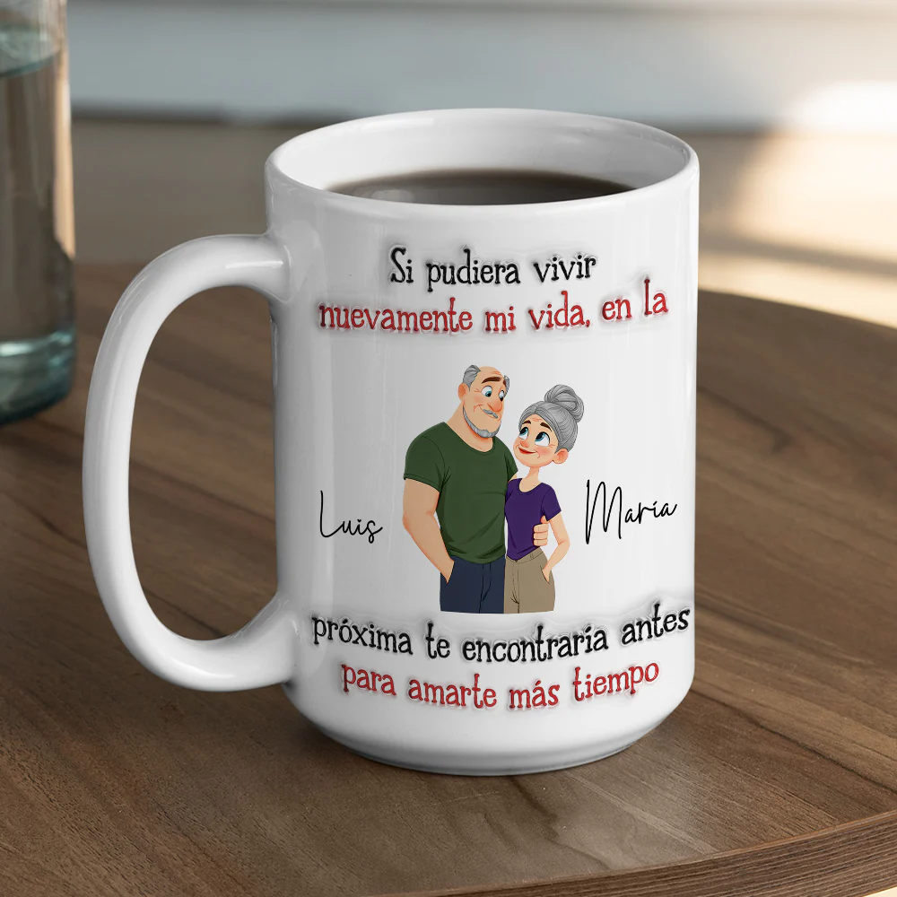 Te quiero muchísimo – Taza personalizada con efecto 3D inflado - Image 5