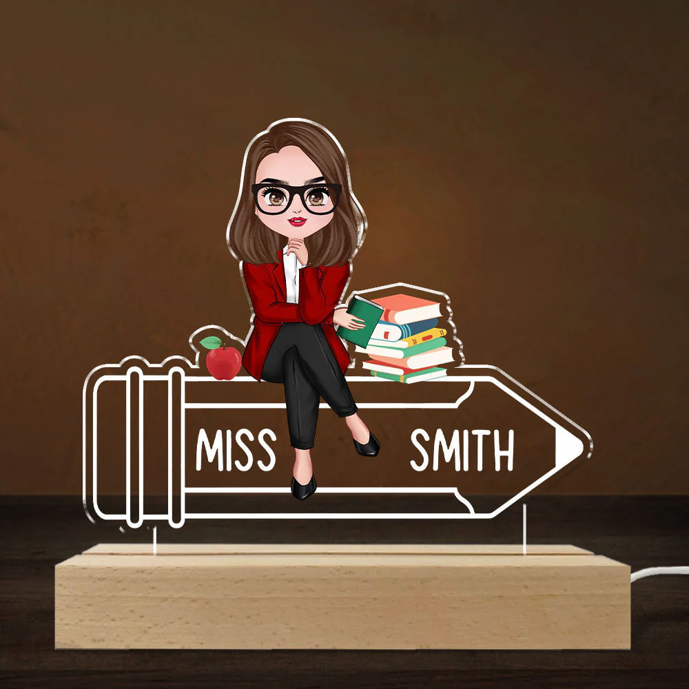 Teaching Is My Jam - Personalized Custom LED Light