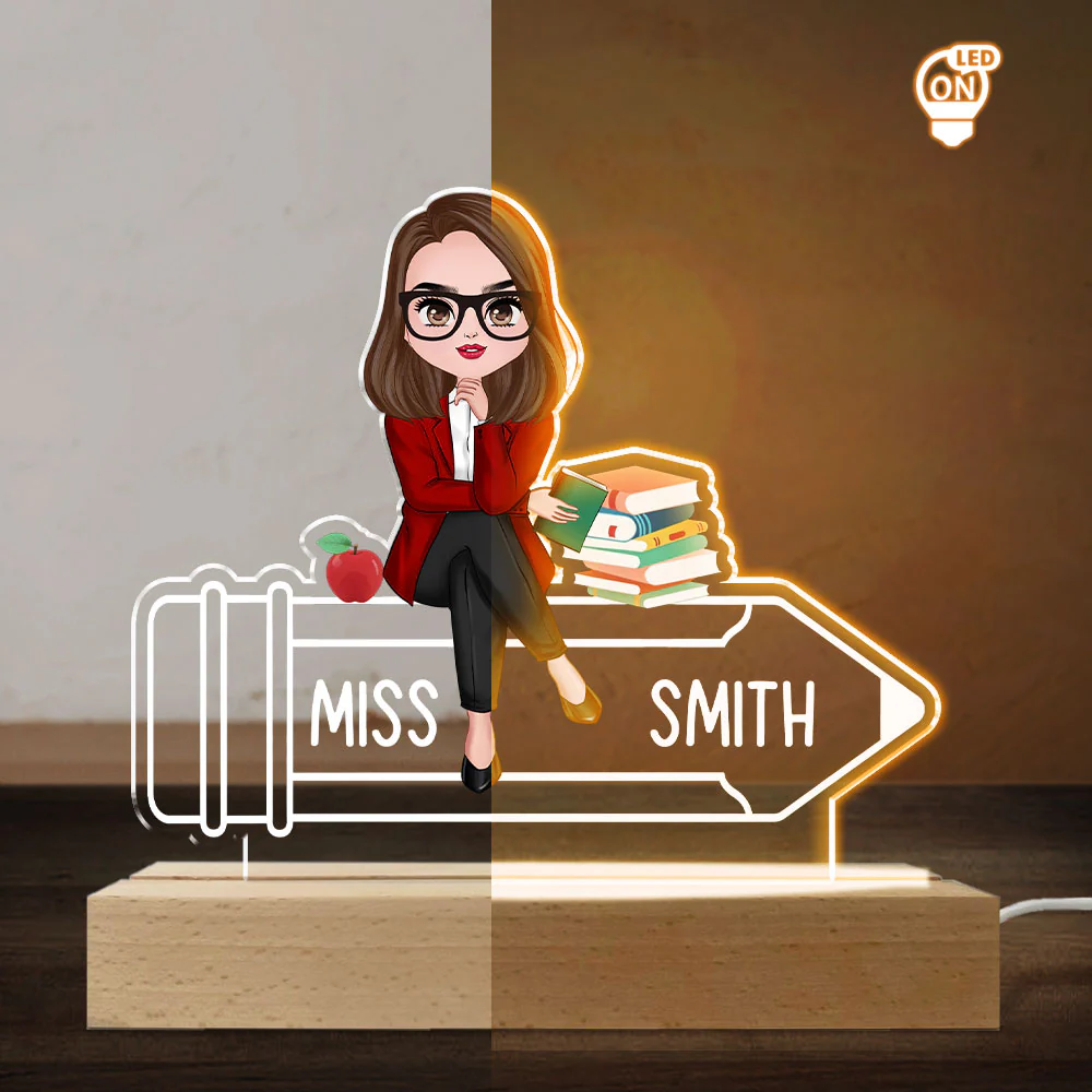 Teaching Is My Jam - Personalized Custom LED Light - Image 5