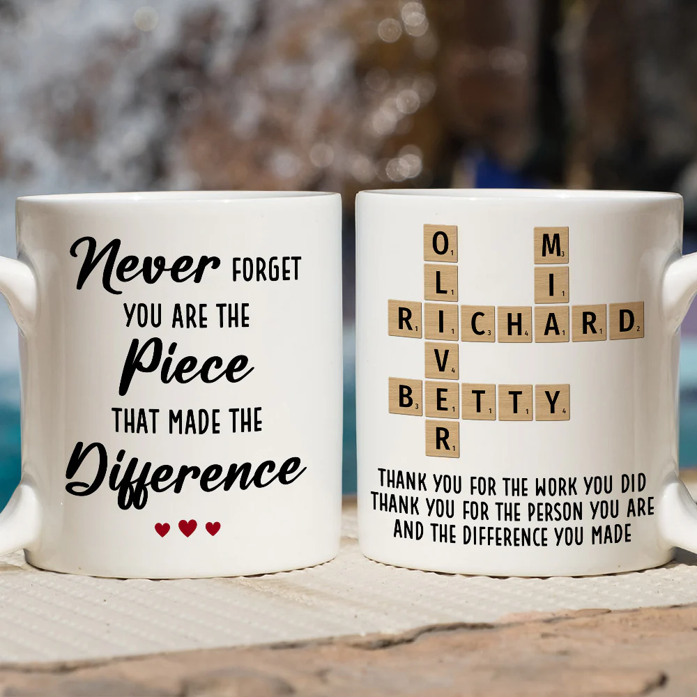 Thank You For All - Personalized Custom Coffee Mug - Image 4