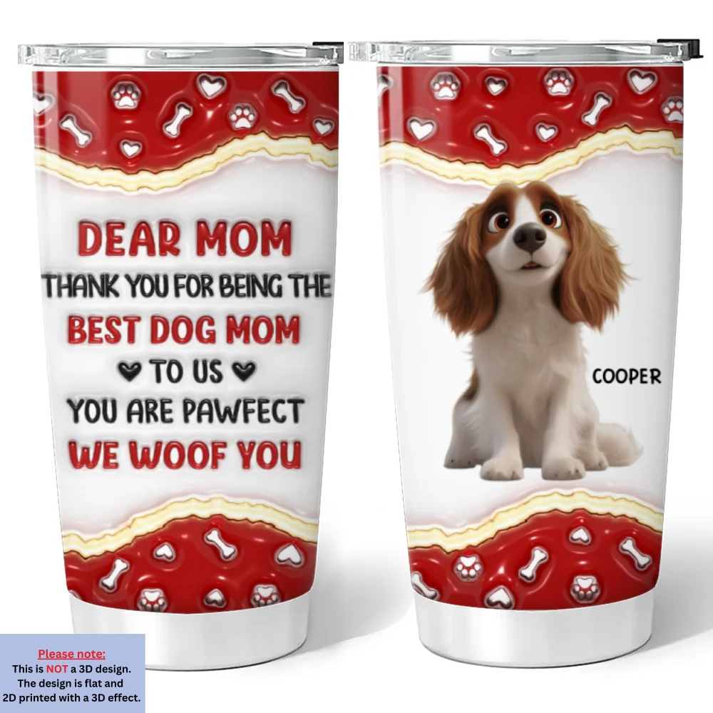 Thank You For Being My Best Family - Personalized Custom 3D Inflated Effect Tumbler - Image 6