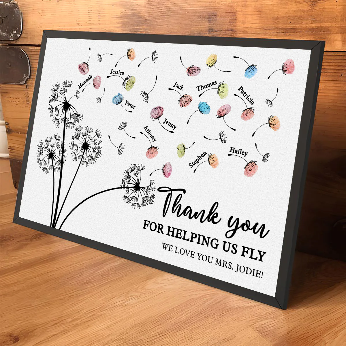 Thank You For Guiding Us - Personalized Custom Poster - Image 3