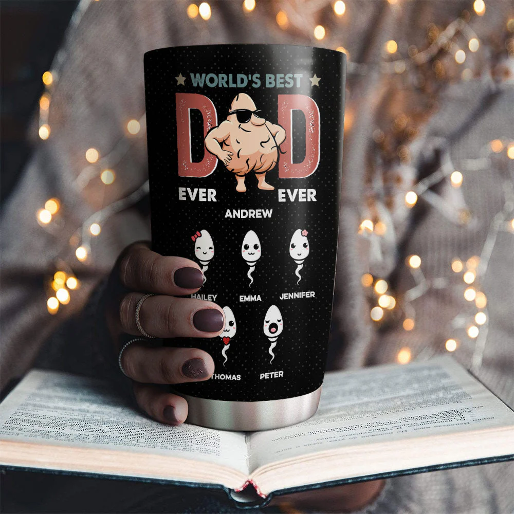 Thank You For Sharing Your DNA - Personalized Custom Tumbler - Image 3