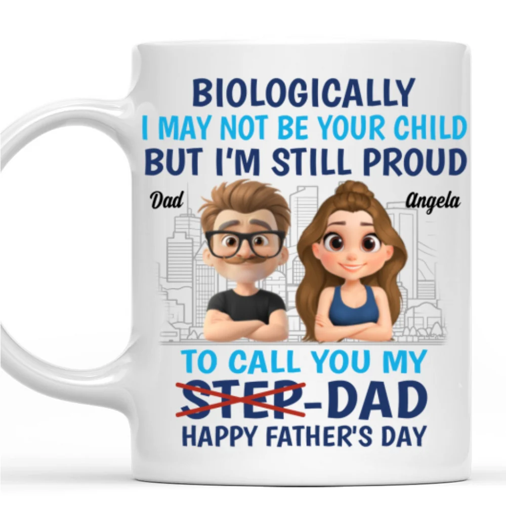 Thanks For Being My Dad - Personalized Custom Coffee Mug - Image 8