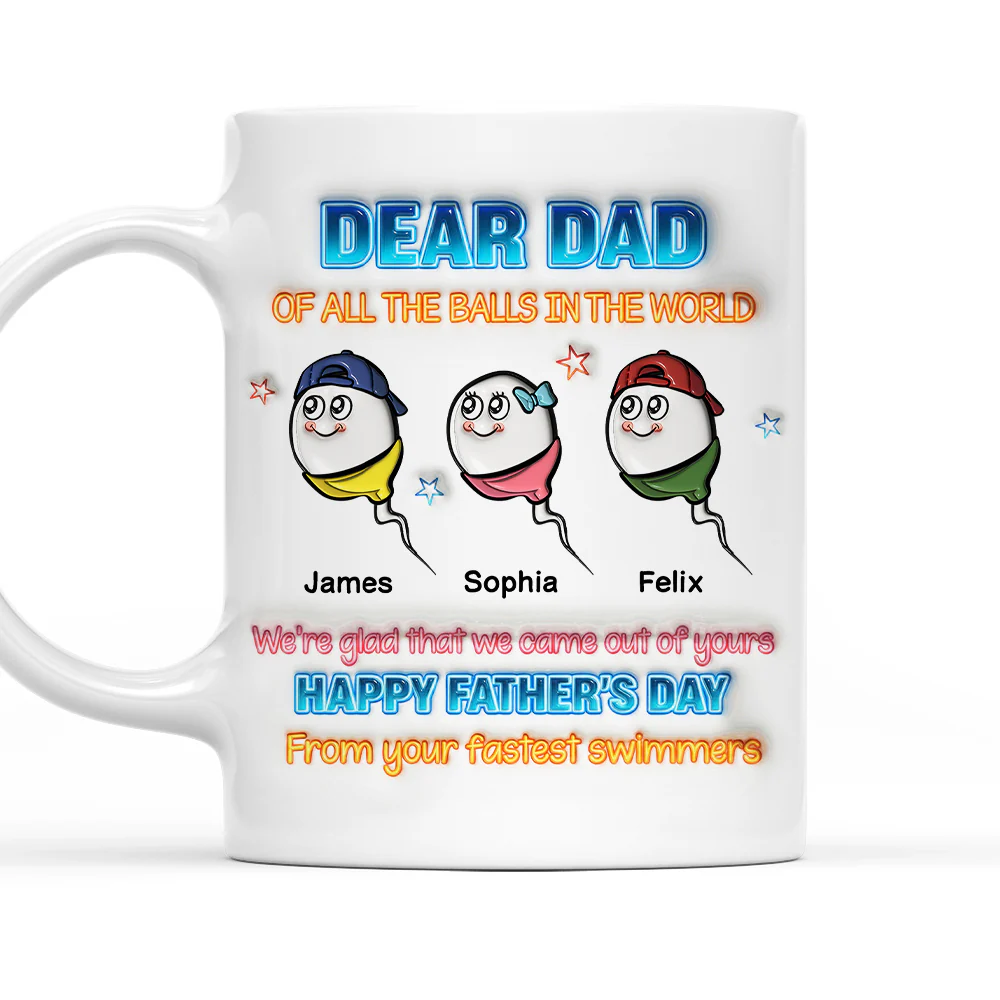 Thanks For Bringing Us Into The World  - Personalized Custom 3D Inflated Effect Mug
