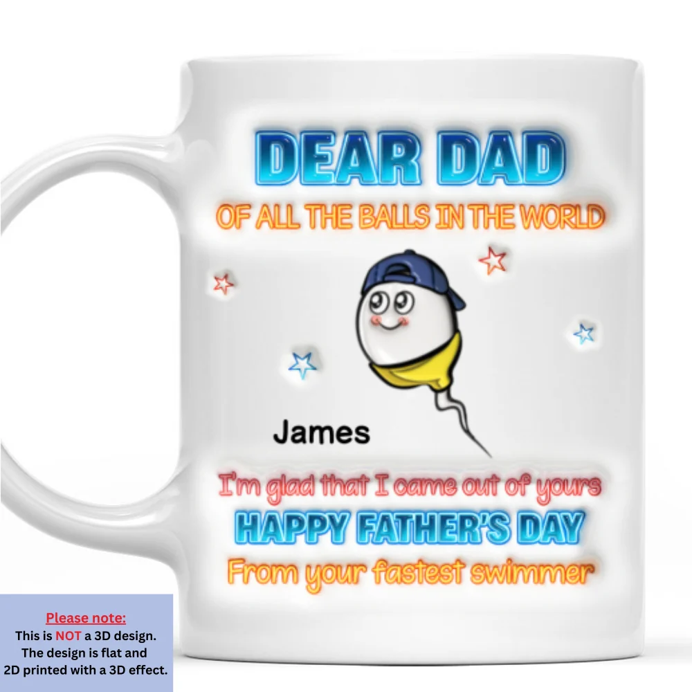 Thanks For Bringing Us Into The World  - Personalized Custom 3D Inflated Effect Mug - Image 6