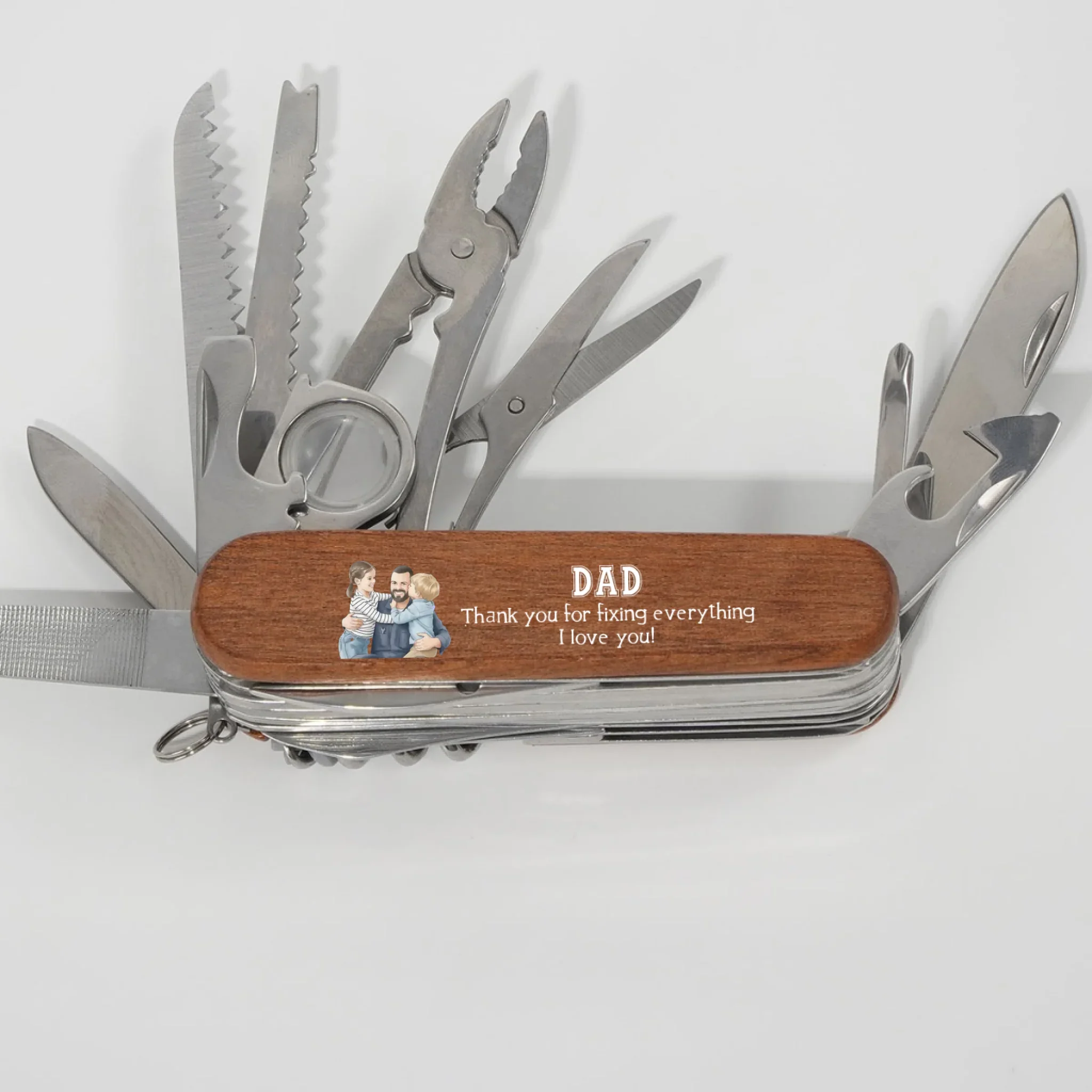 Thanks For Fixing It All - Personalized Custom Pocket Multi Tool - Image 7