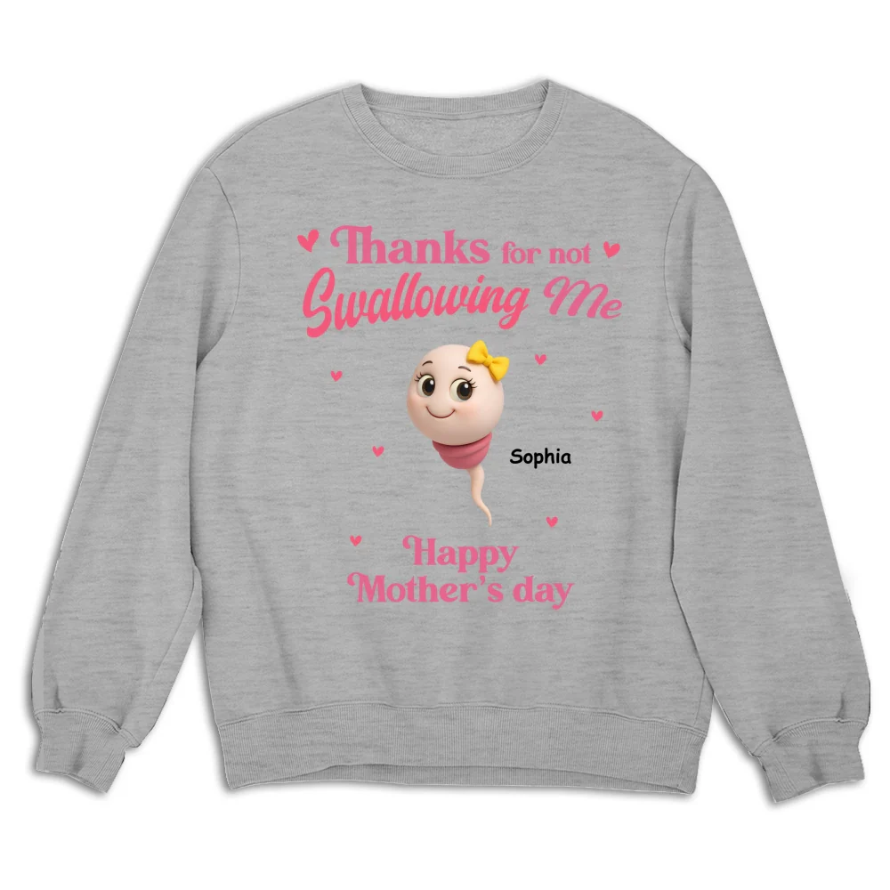 Thanks For Not Swallowing - Personalized Custom Shirt - Image 14