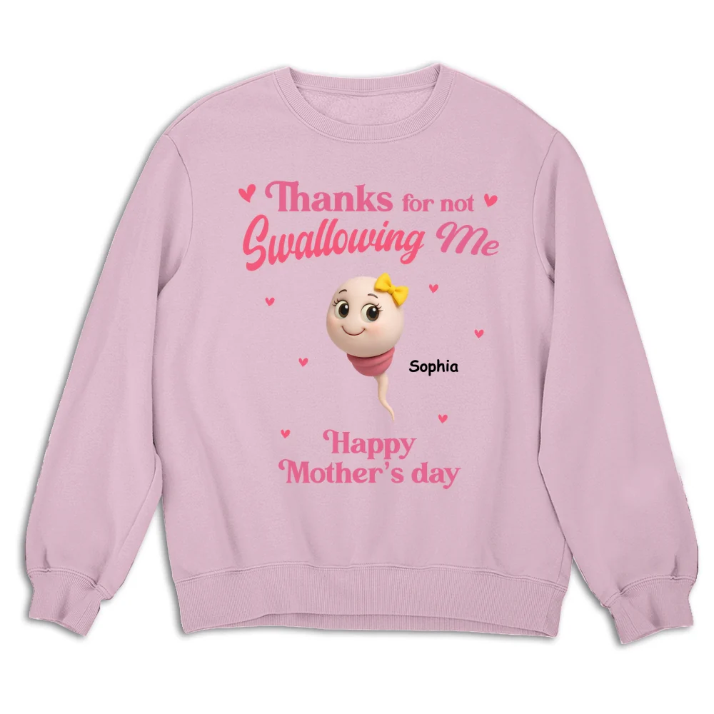 Thanks For Not Swallowing - Personalized Custom Shirt - Image 15