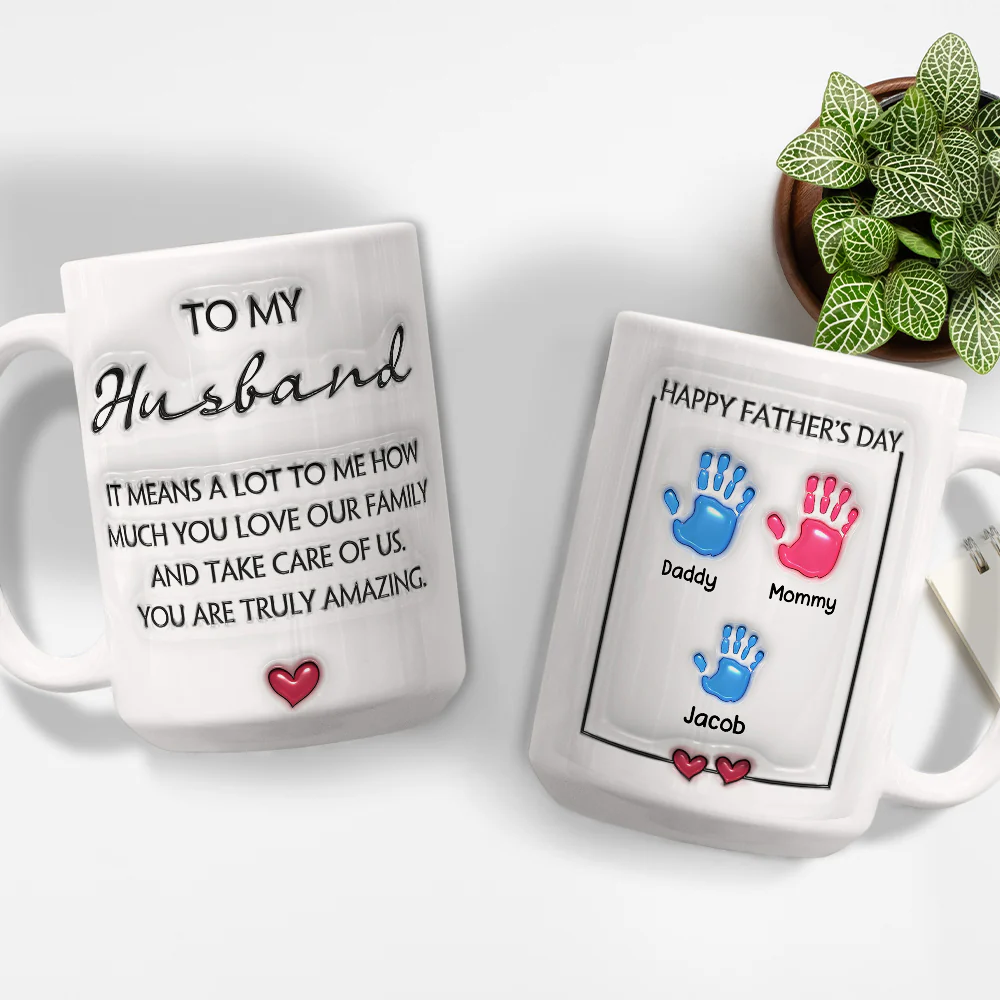 Thanks For Take Care Of Us - Personalized Custom 3D Inflated Effect Mug - Image 4