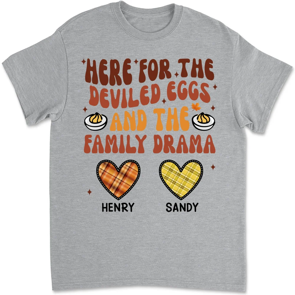 Thanksgiving Family Shirt - Personalized Custom Shirt - Image 7