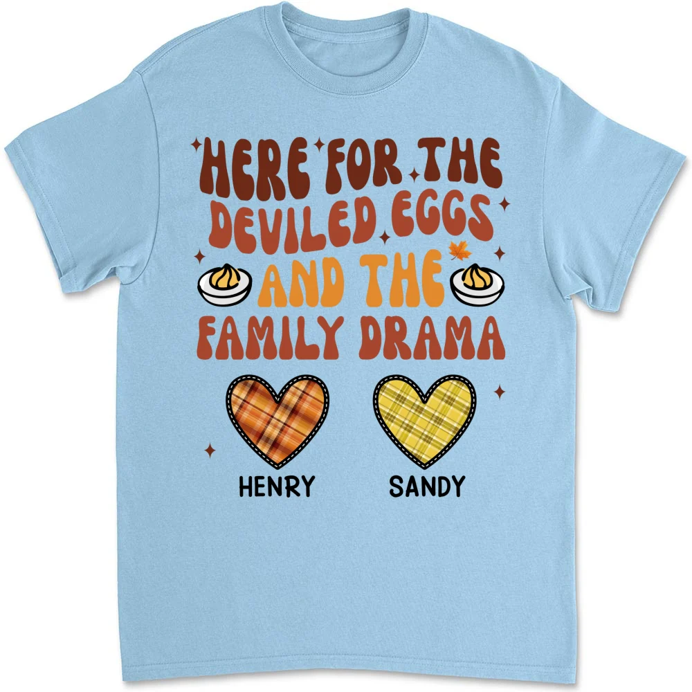 Thanksgiving Family Shirt - Personalized Custom Shirt - Image 8