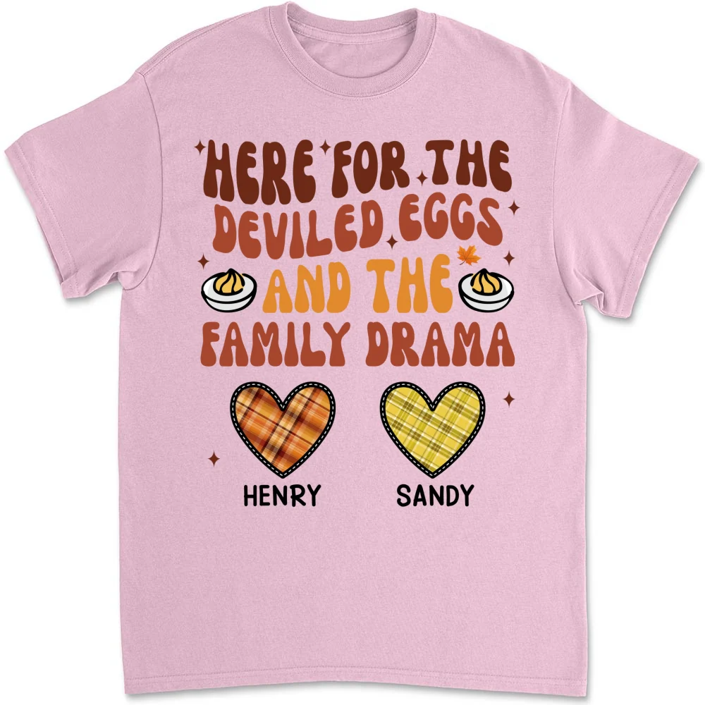 Thanksgiving Family Shirt - Personalized Custom Shirt - Image 9