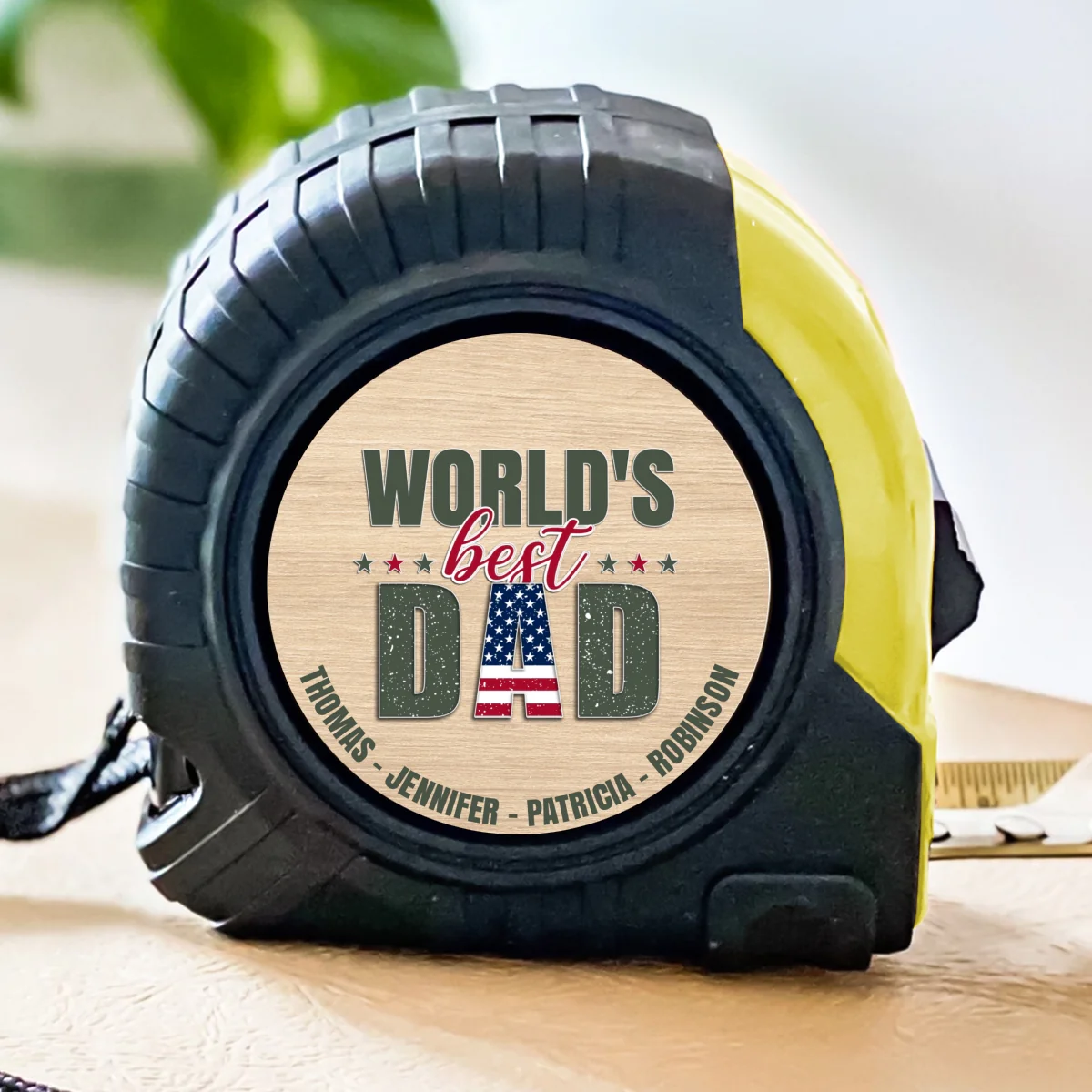 The Best Daddy - Personalized Custom Tape Measure - Image 6