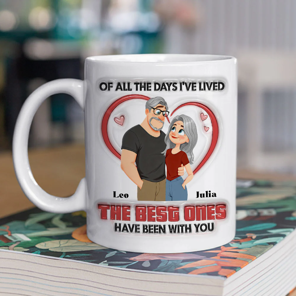 The Best Day - Personalized Custom 3D Inflated Effect Mug - Image 3