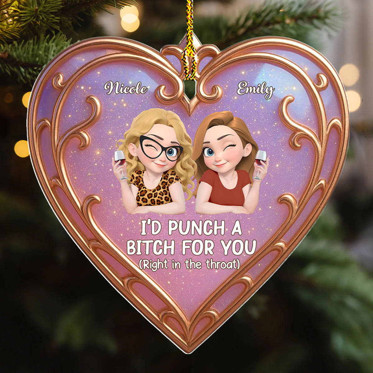 The Best Part Of Life - Personalized Custom Acrylic Ornament