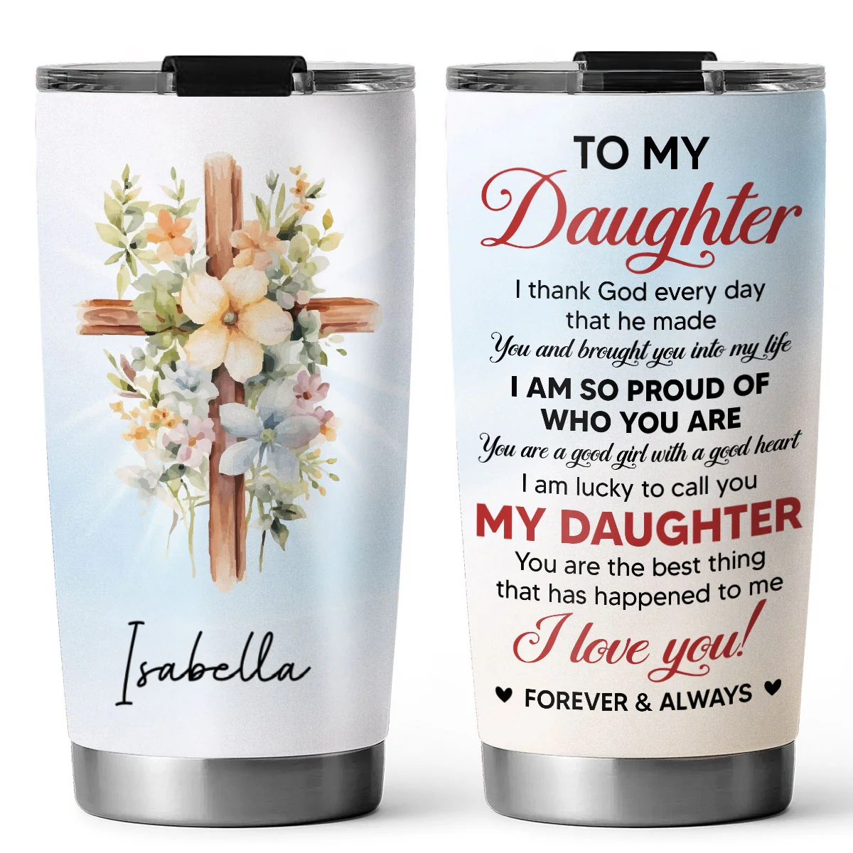 The Best Thing Ever - Personalized Custom Tumbler - Image 6
