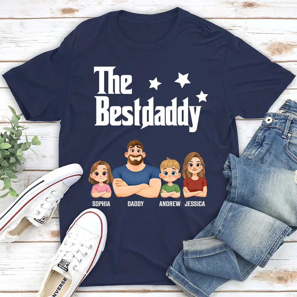 The Bestfather - Personalized Custom Shirt - Image 2