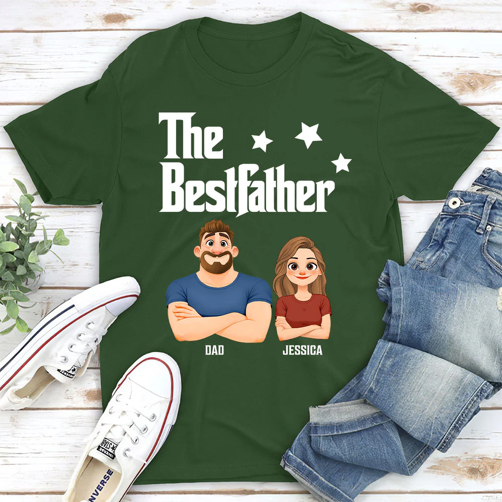 The Bestfather - Personalized Custom Shirt - Image 4