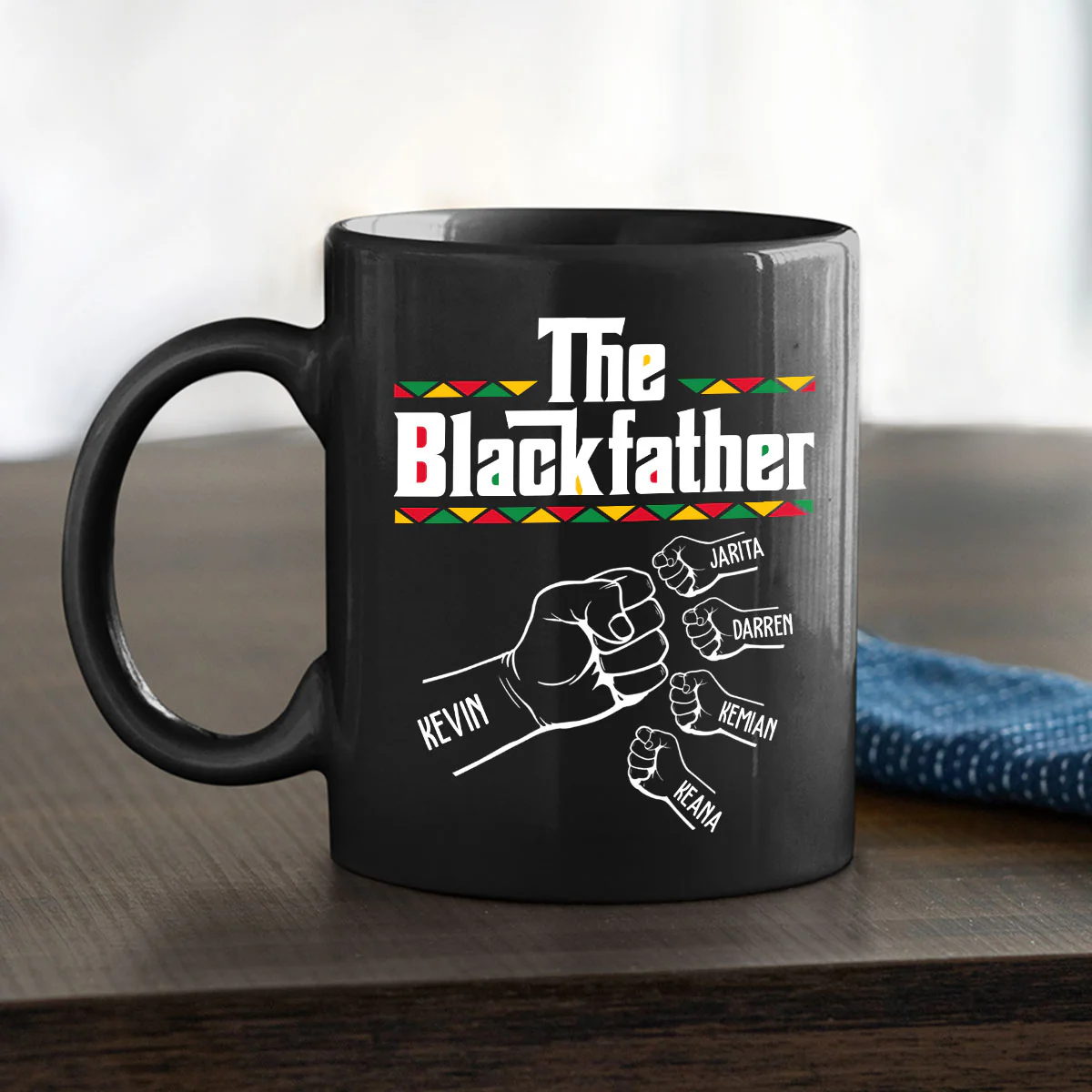 The Blackfather - Personalized Custom Coffee Mug