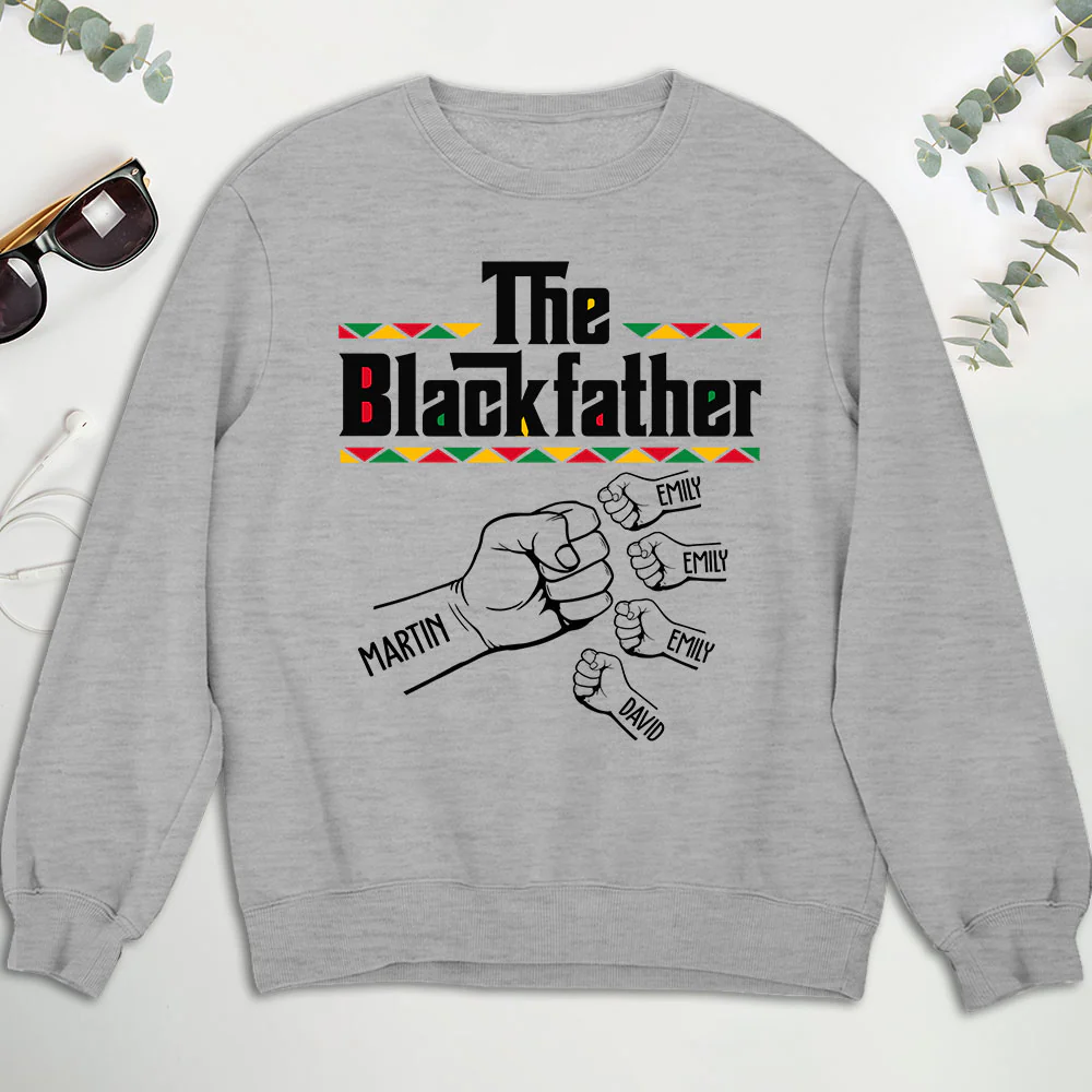 The Blackfather - Personalized Custom Shirt - Image 6